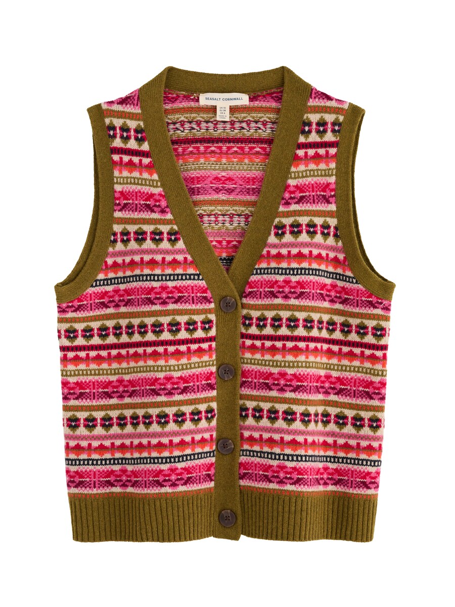 

Вязаный кардиган Seasalt Cornwall Percella Cove, Mixed Colors