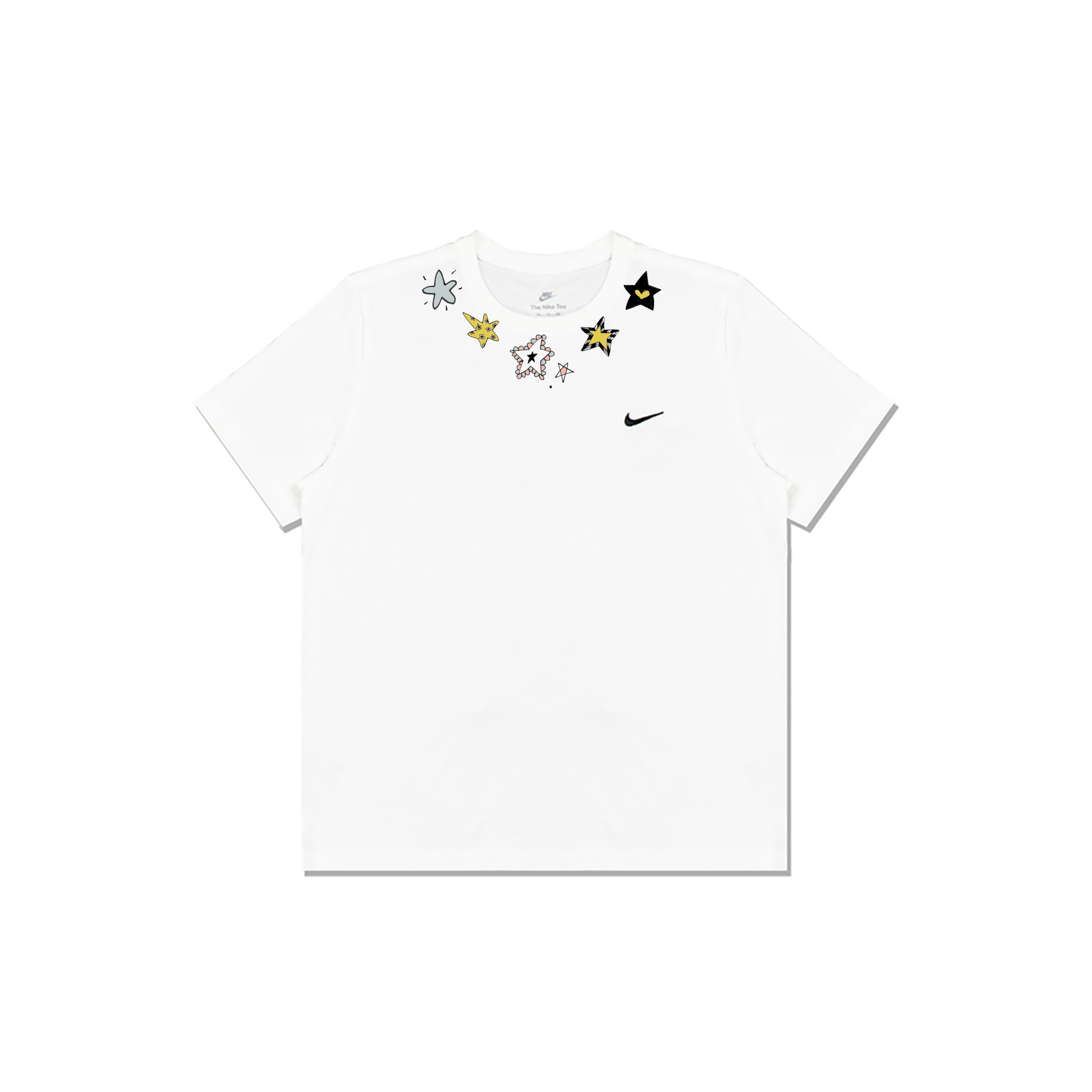 

Nike Спортивная футболка мужская белая, Белый, Nike Спортивная футболка мужская белая