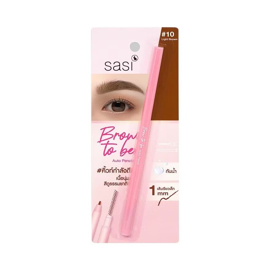 

Sasi Автокарандаш для бровей To Be 0,1г. 10 Светло-коричневый, Light Brown