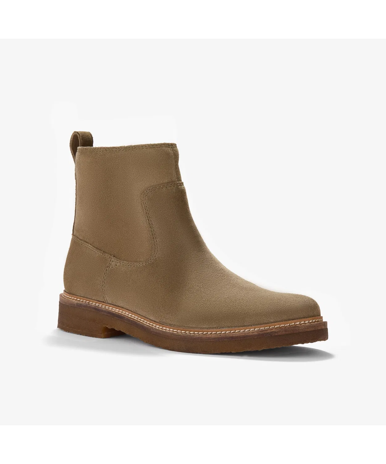 Ботинки Clarkdale с брендом Clarks на кожаной подкладке, цвет тёмно-коричневый — фото 4