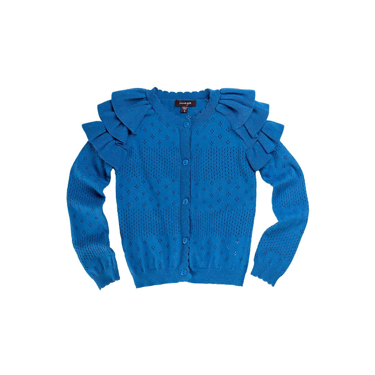 

Кардиган Carter IMOGA Collection, лазурный