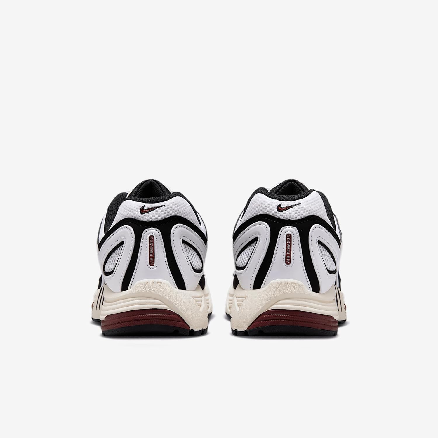 Низкие кроссовки Nike для мужчин, White/Pale Ivory/Metallic Silver/Dark Team Red — фото 2