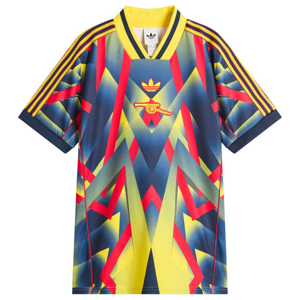 

Футболка футбольного клуба «Арсенал» для активного образа жизни Adidas, желтый, pure ruby & night индиго