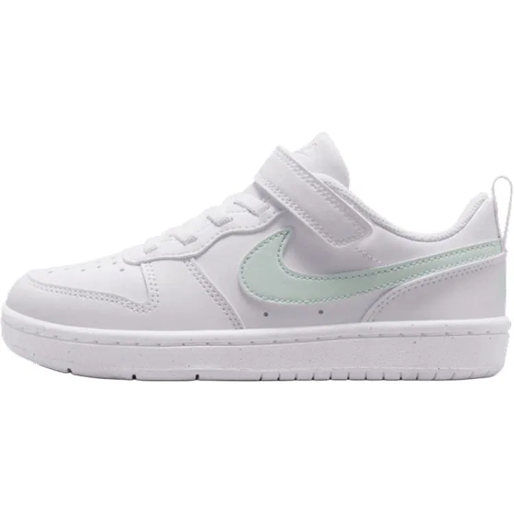 Кроссовки для скейтбординга Court Borough Low top White Green Kids' Nike
