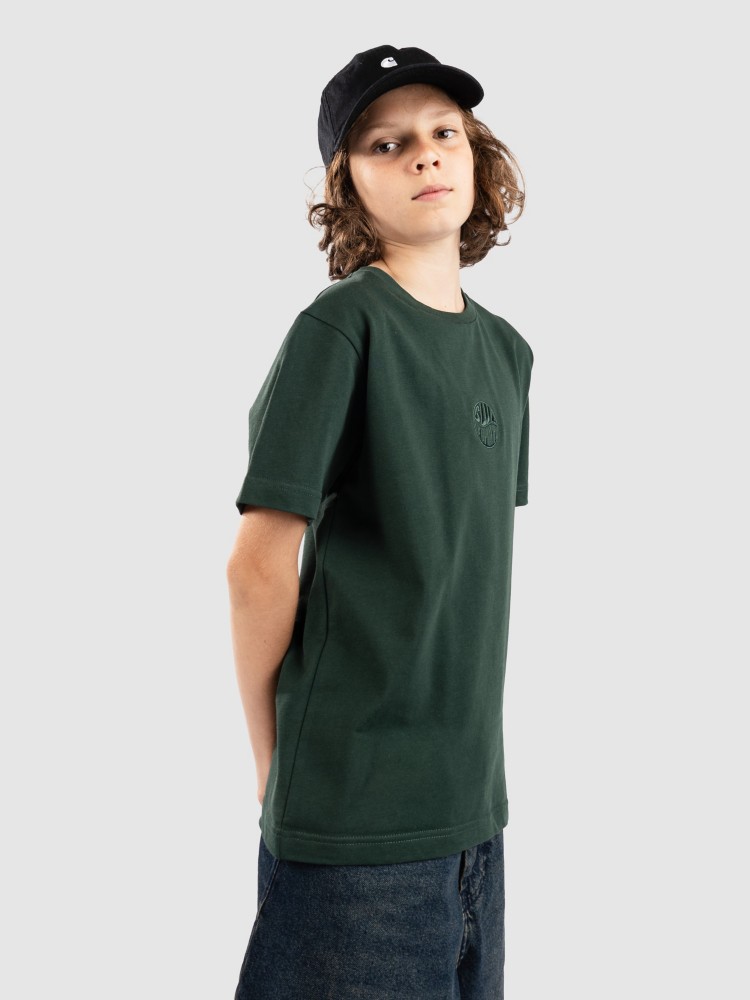 Футболка Blue Tomato Mini Logo Centered Kids T-Shirt, dark sea — фото 3
