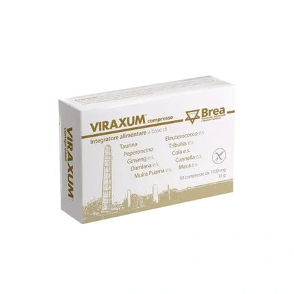 

Viraxum Энергетическая тонизирующая добавка - 30 таблеток Brea Srl