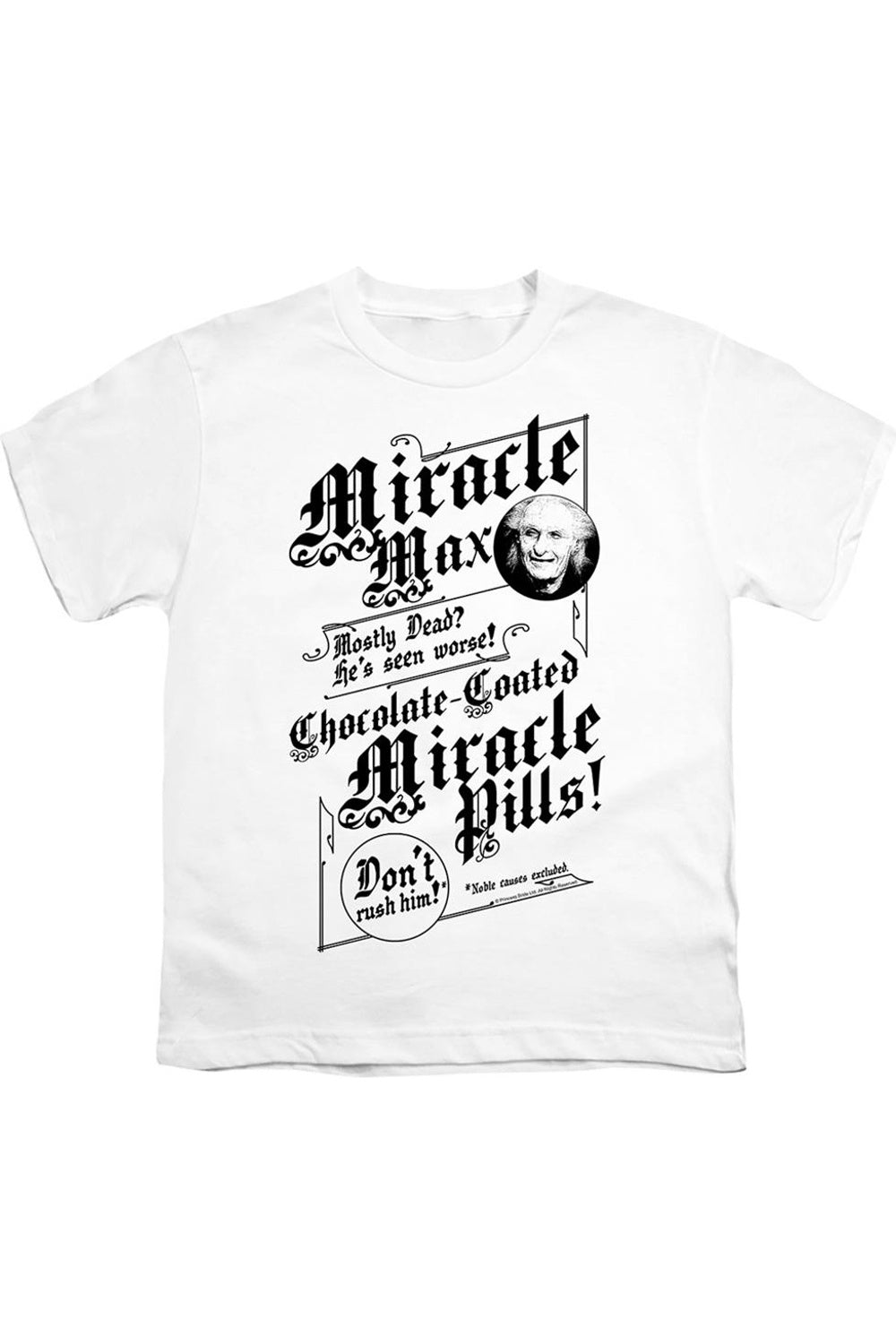 

Футболка с коротким рукавом "Чудо-Макс" из "Принцессы-невесты" для детей Gildan, белый