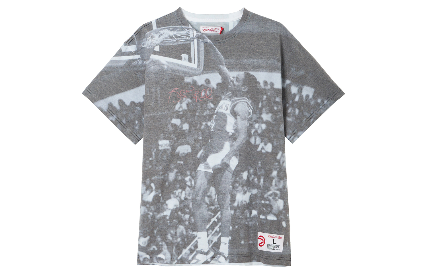 

Футболка Mitchell & Ness Unisex Gray