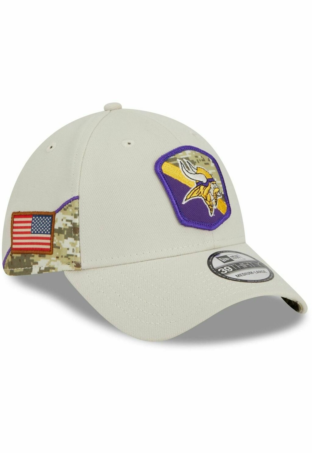 

Бейсболка 39THIRTY STRETCHFIT NFL SALUTE TO SERVICE New Era, темно-фиолетовый