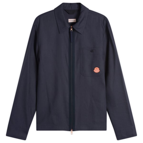 

Льняная рубашка Donald Glover от Gilga Farm Moncler Genius, синий