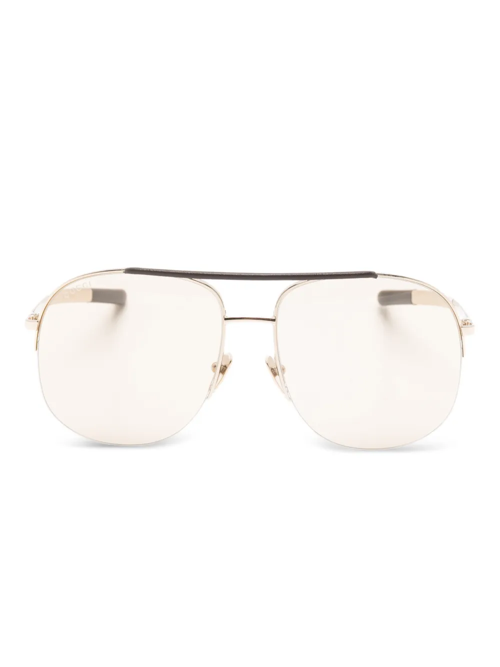 

Солнцезащитные очки-пилоты Gucci, золотистый