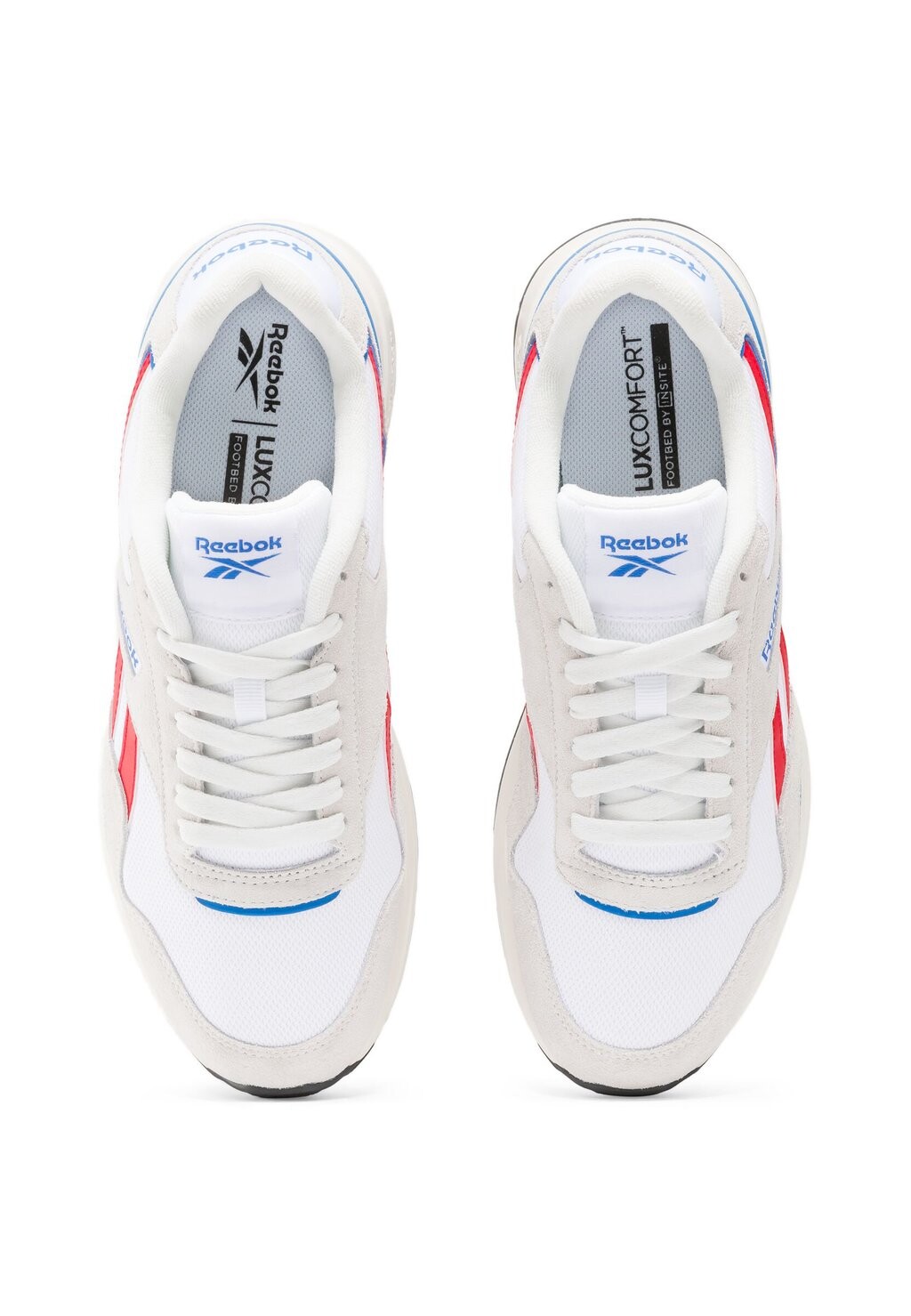 

Кроссовки на шнуровке LOW SNEAKERS Reebok Classic, серый