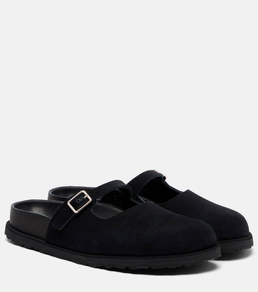 Мариа замшевые клоги Birkenstock 1774, Black