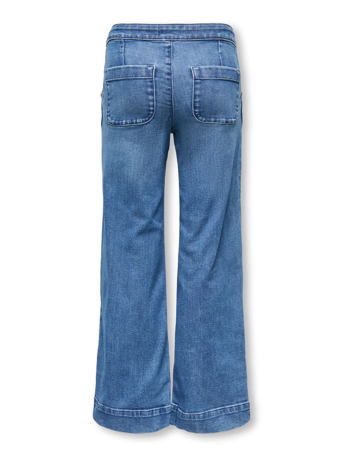 Джинсы с широкими штанинами, KIDS ONLY, medium blue denim — фото 2