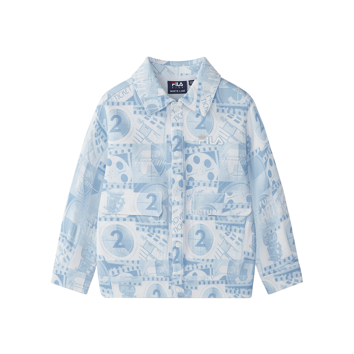 

Куртка All Over Print для детей 3-7 лет FILA KIDS, All Over Print