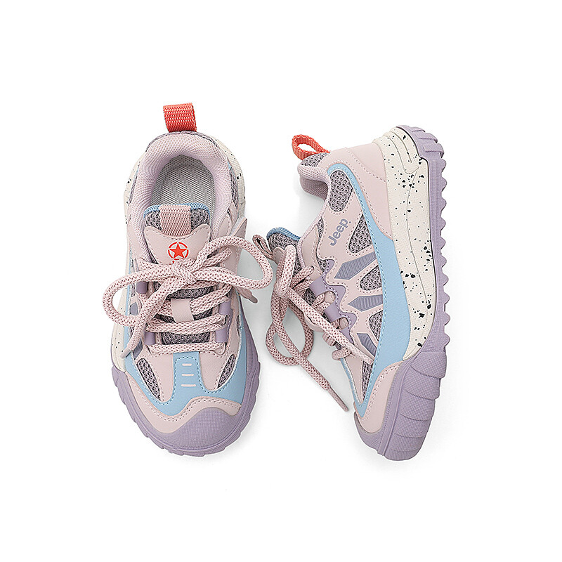 Кроссовки Jeep Kids Lifestyle Shoes Kids Low-top Pink/purple, фиолетовый — фото 2