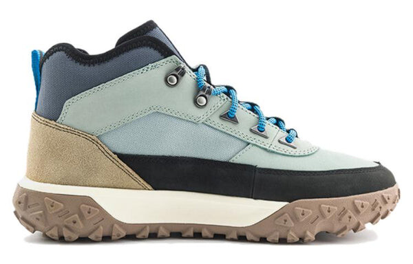 Кроссовки greenstride motion 6 leather super ox 'light grey nubuck' Timberland, серый — фото 2