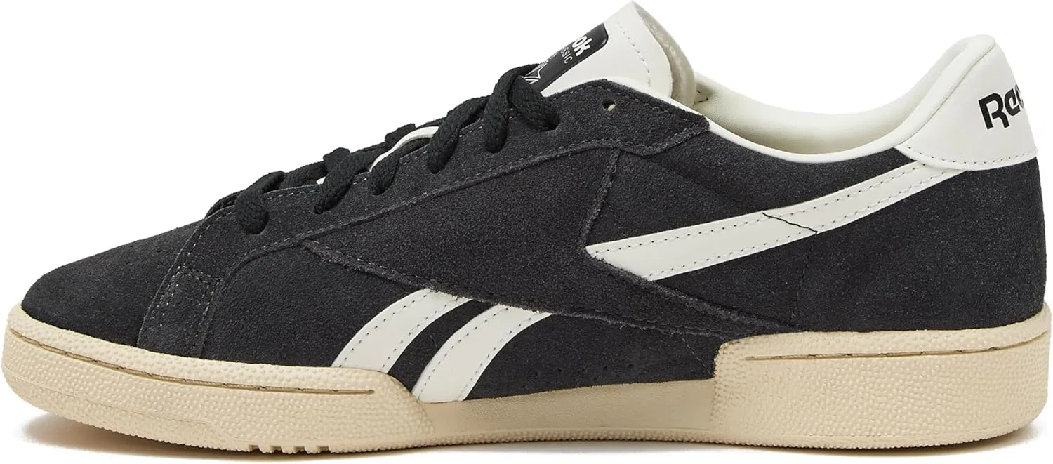 Кроссовки Club C Grounds Reebok, Washed Black/Paper White/Chalk — фото 3
