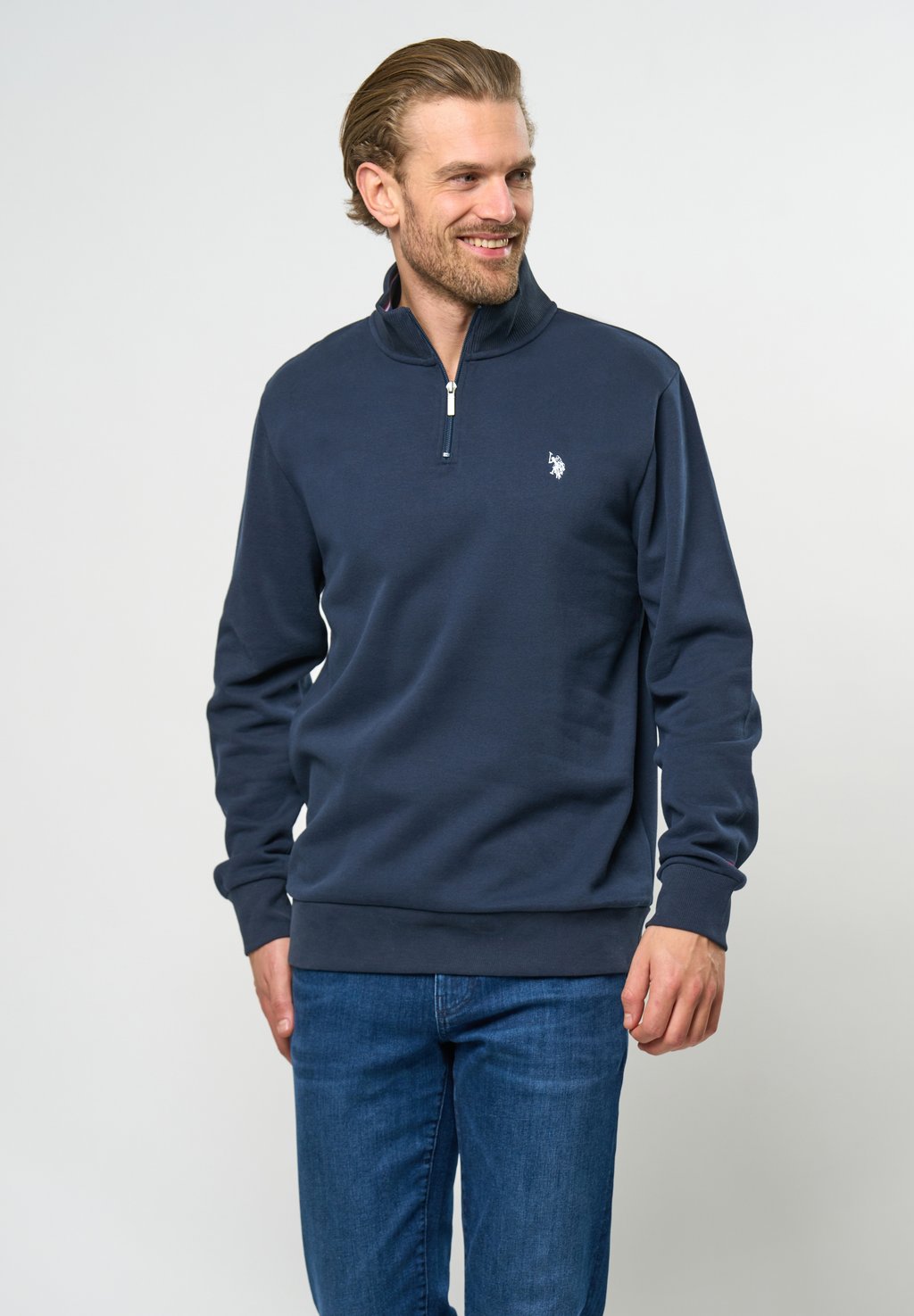 

Толстовка KURT U.S. Polo Assn., темно-синий