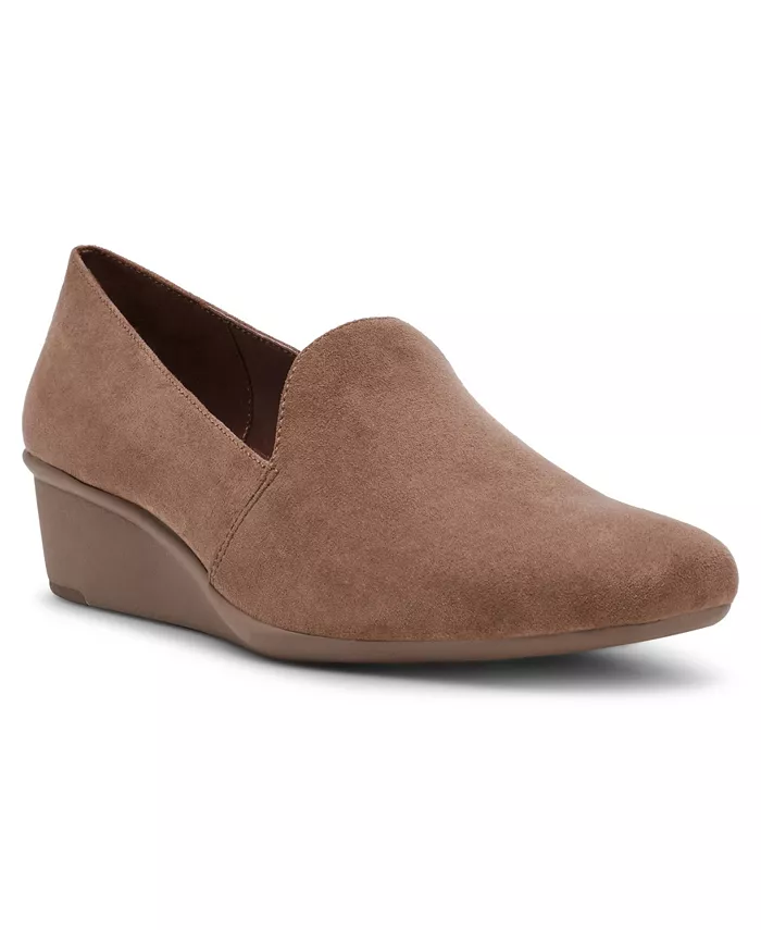 Женские туфли Wendell Slip On на танкетке Anne Klein, коричневый