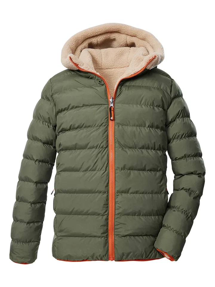 Стеганая куртка двусторонняя, Khaki/Beige, Killtec — фото 4