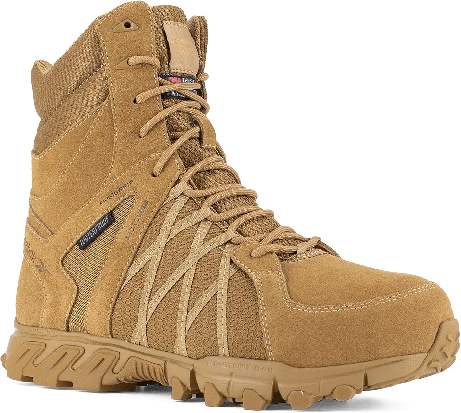 

Мужские оксфорды Reebok Work Trailgrip Tactical 8 с композитным носком, Coyote