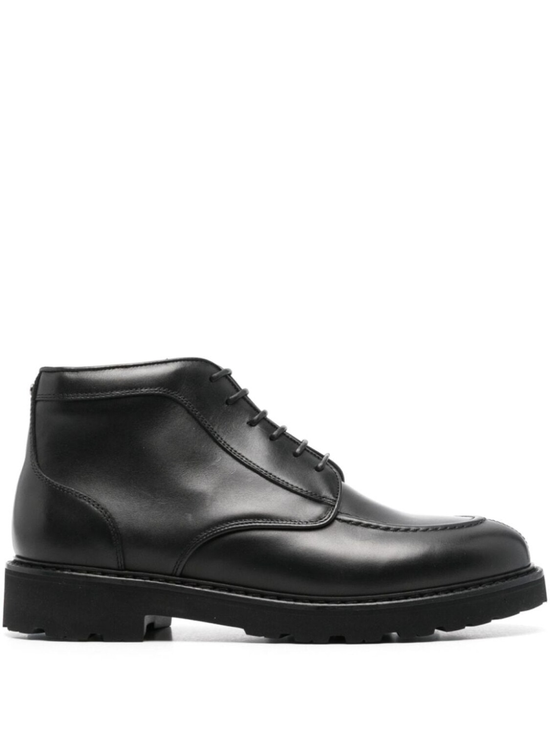

Canali кожаные ботинки, черный