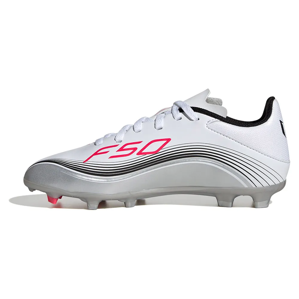 Футбольные бутсы adidas F50 Messi League FG/MG, белый — фото 3