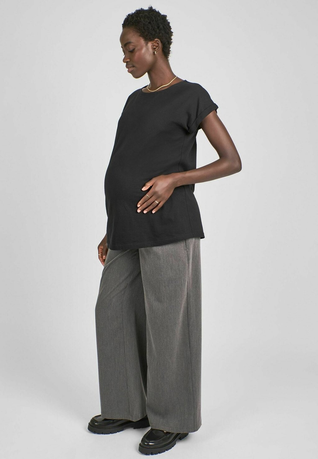 

Брюки MATERNITY WIDE LEG JoJo Maman Bébé, серый