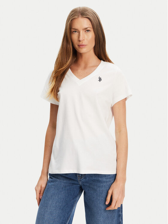 

Футболка classic fit WUP0635 U.S. Polo Assn., белый