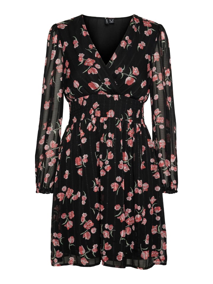 

Платье до колена Vero Moda, черный