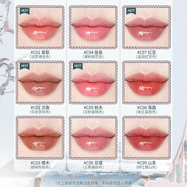 Flower Knows Блеск для губ Butterfly Cloud Shoulder Solid Lip Gloss глянцевый натуральный, C03 Sandalwood — фото 3