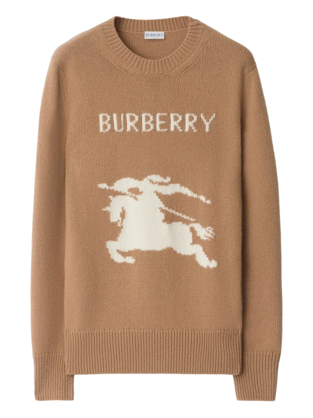 

Свитер с логотипом BURBERRY, нейтральный