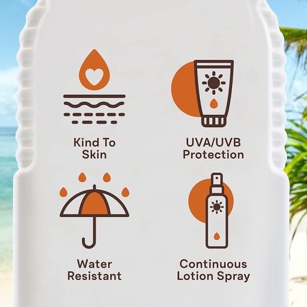 Масло-спрей для непрерывного сухого загара Malibu Spf10 175 мл — фото 3