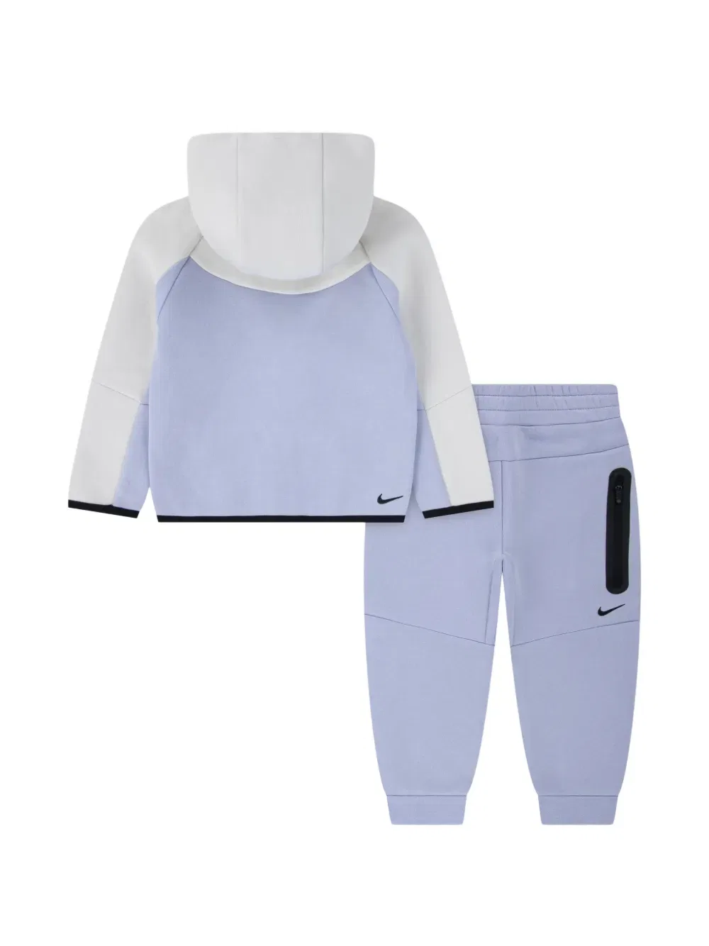 Комплект спортивного костюма с капюшоном (два комплекта) Nike Kids, фиолетовый — фото 2