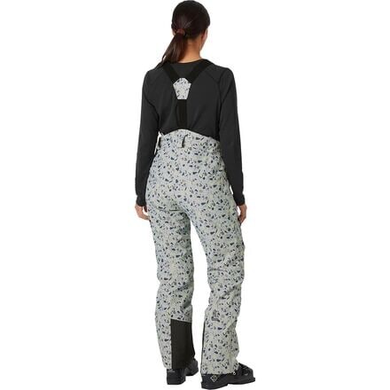 

Брюки-комбинезоны Powderqueen - женские Helly Hansen, цвет Mellow Grey Granite