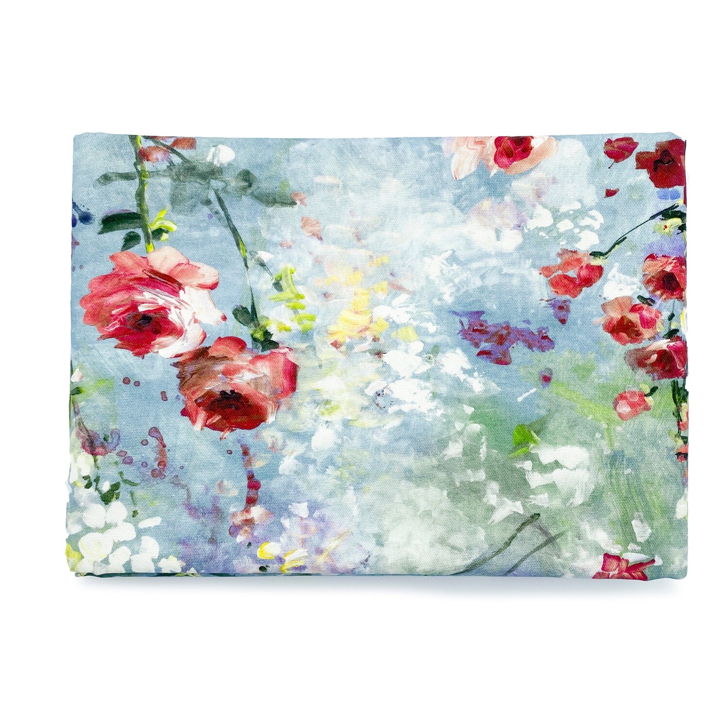 

Скатерть из чистого хлопка с цветочным узором - акварель Lisola, шерсть, Rotonda 180cm