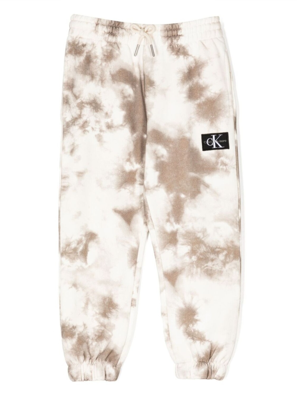 

Спортивные брюки с нашивкой-логотипом Calvin Klein Kids, коричневый