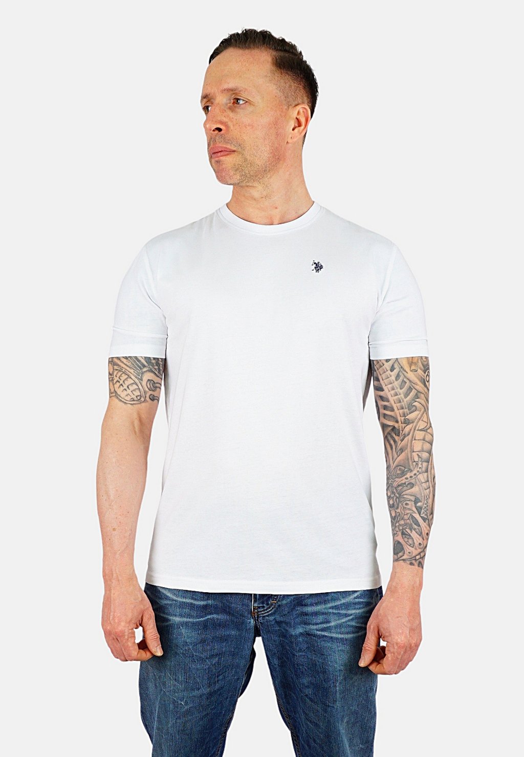 

Базовая футболка SHORTSLEEVE U.S. Polo Assn., белый