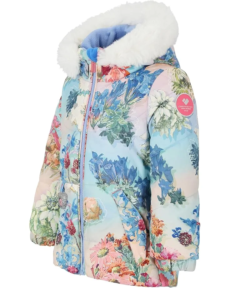 Куртка Obermeyer Kids Roselet Jacket (Toddler/Little Kid/Big Kid), Sunset Flowers — фото 2