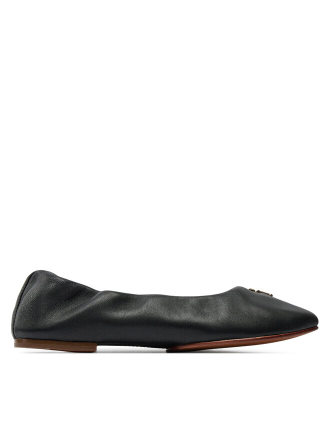

Балетки Th Elevated Elastic Ballerina Tommy Hilfiger, черный