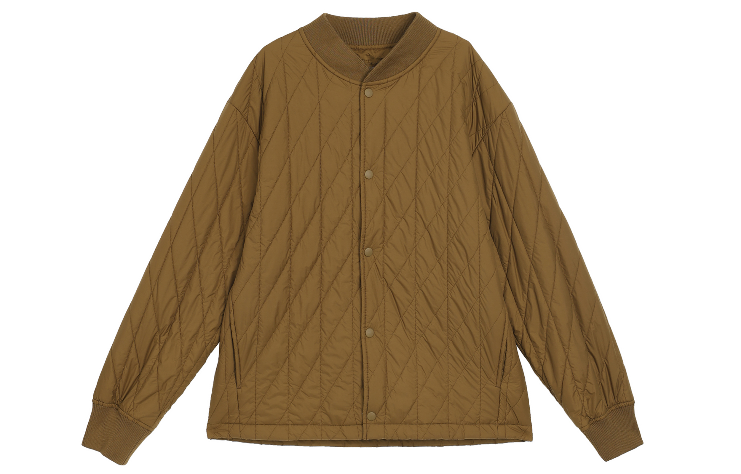 

UNIQLO Мужская стеганая куртка светло-коричневого цвета, Коричневый, UNIQLO Мужская стеганая куртка светло-коричневого цвета