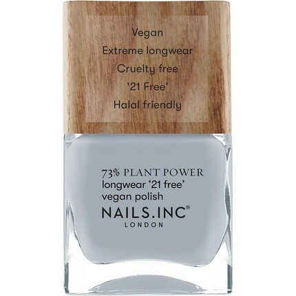 

Nails.INC 73% Лак для ногтей Plant Power Fresh Air Don't Care Grey 14 мл Nails Inc
