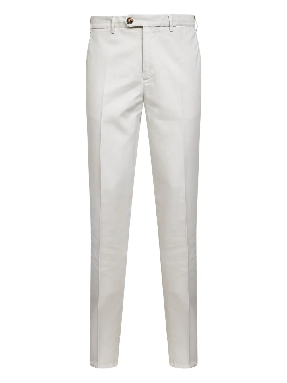 

Брюки из хлопка со стрелками Brunello Cucinelli, светло-бежевый