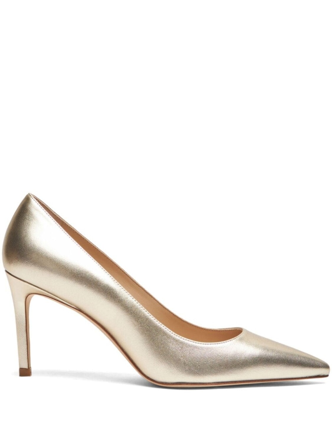 

Stuart Weitzman туфли Stuart 50 мм металлические, золотистый