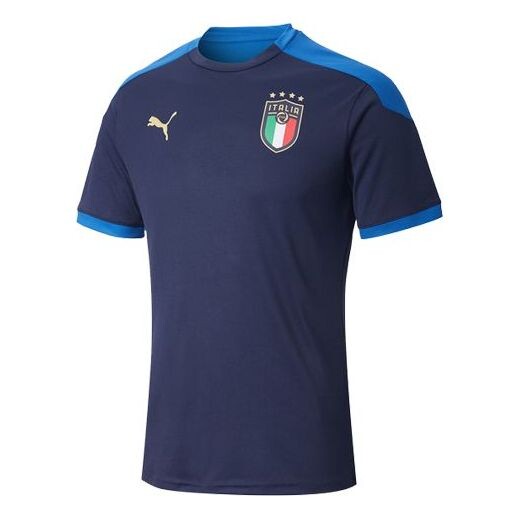 

Спортивная футболка international shirts official jersey 'navy' Puma, синий