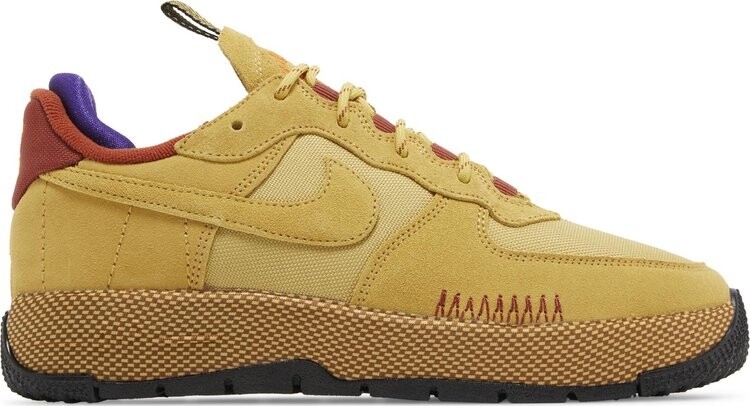 Кроссовки Wmns Air Force 1 Wild 'Wheat Gold', коричневый