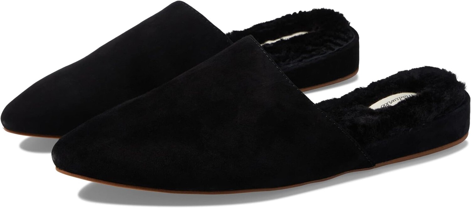 

Лоферы The Kasey Mule Madewell, цвет True Black Sherpa
