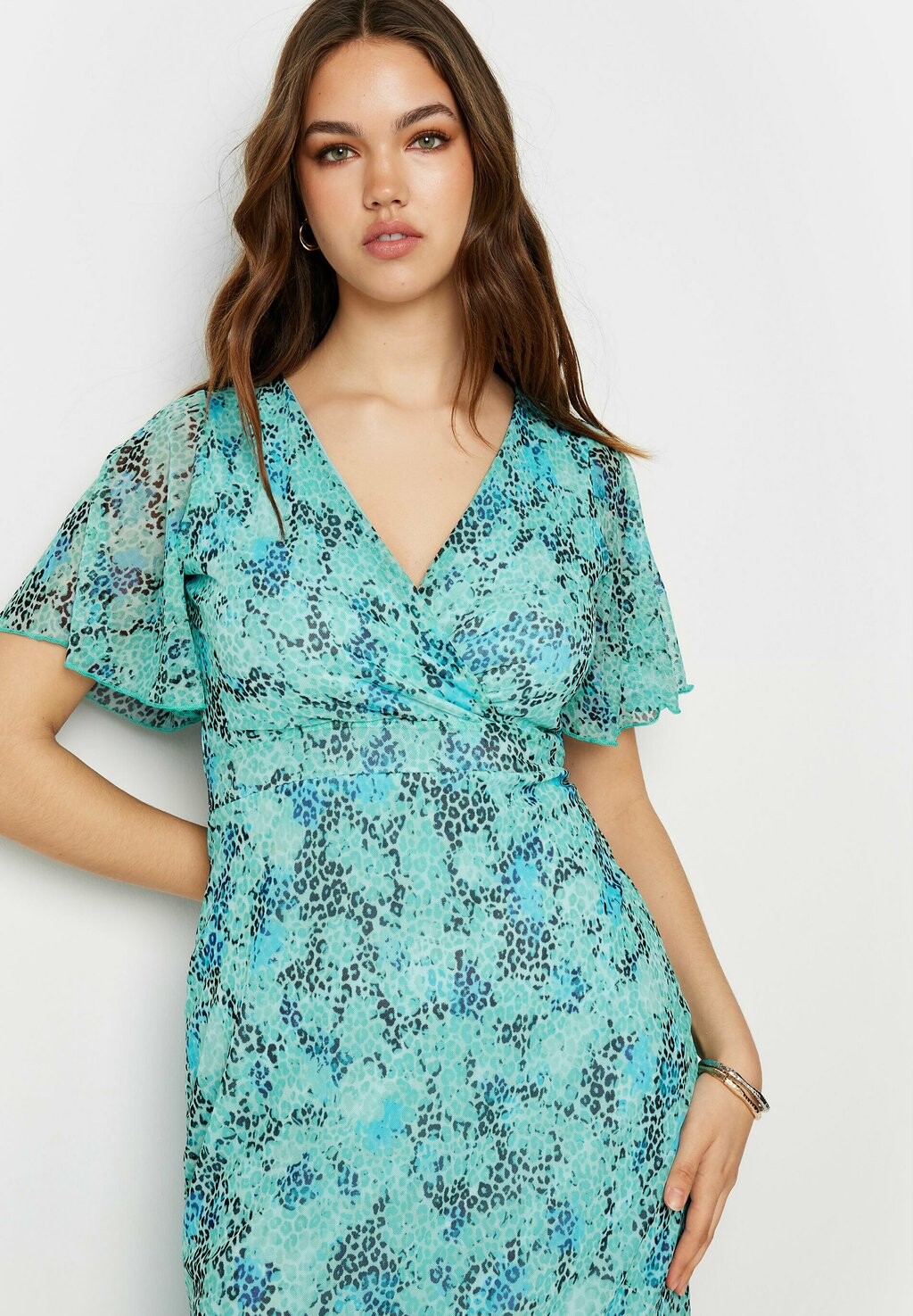 

Дневное платье LEOPARD Long Tall Sally, неоновый синий