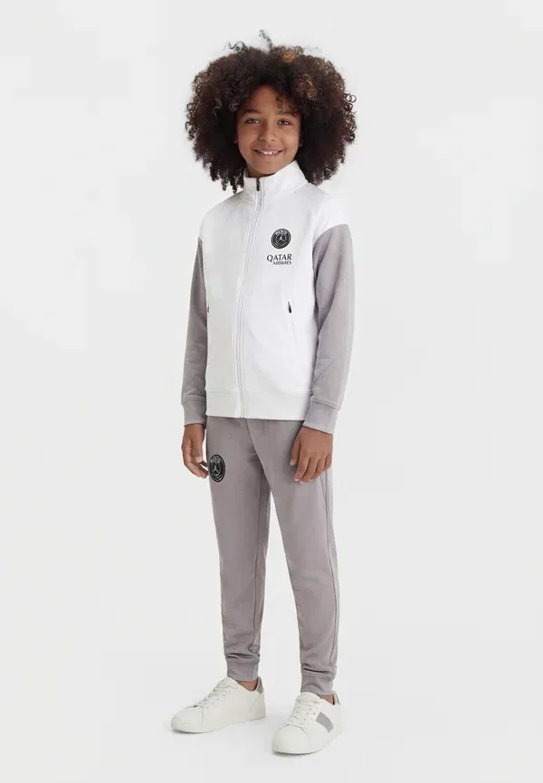 Футболка Nike Performance Paris Saint-Germain Club Wear, белый/атмосферный серый/черный